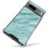 Turquoise Marble Google Pixel 8 Clear Case